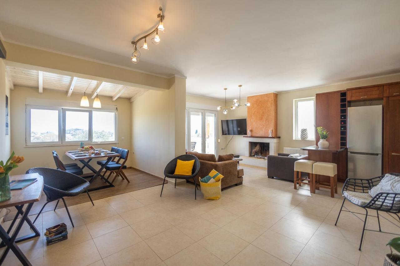 Ioli Corfu Maisonette Kastanéa Esterno foto